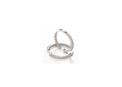 Rhodium Plated | Fashion Earrings